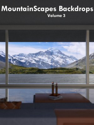 MountainScapes Backdrops Volume 3-山景背景第卷