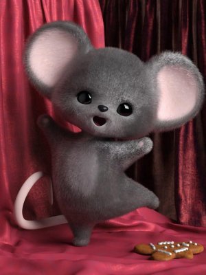 Mousie for Ping the Ringtail-小老鼠为平环尾。