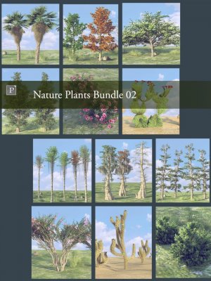 Nature Plants Bundle 02-天然植物捆绑包02
