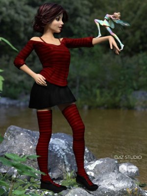 Patty Clothes for Genesis 3 Female(s) and Star 2.0-创世纪3女（女）和明星20的帕蒂服装