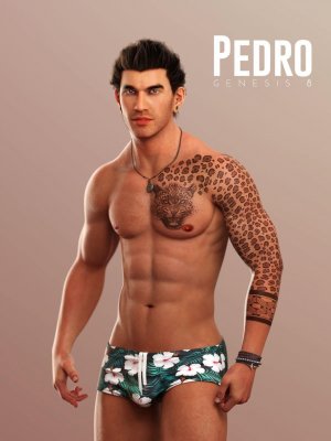 Pedro for Genesis 8 Male-佩德罗为创世纪8男