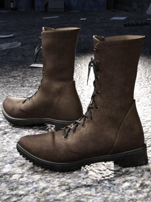 Rocker Boots for Genesis 8 Male(s)-男款摇臂靴