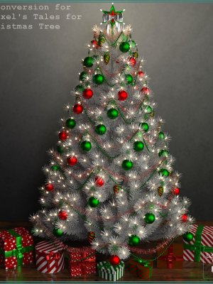 Tales for the Christmas Tree Daz Iray-圣诞树上的故事