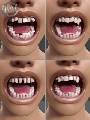 Teeth Master Control for Genesis 8 Female-8牙齿主控