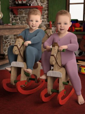 Toddler Twins For Genesis 8-的幼儿双胞胎