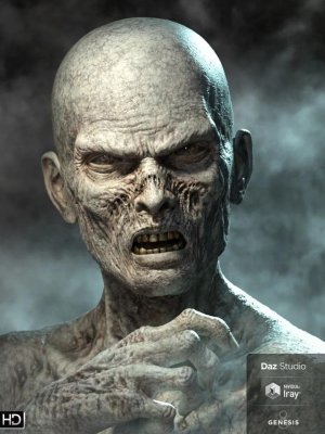 Ultimate Zombie HD for Genesis 8 Male-创世纪8男性终极僵尸