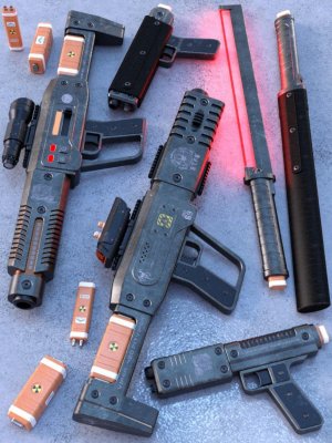VIPER-420 Energy Rifle Set–能量步枪套装