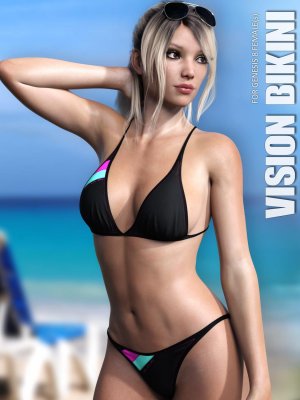 Vision Bikini for Genesis 8 Females-创世纪号女性视觉比基尼