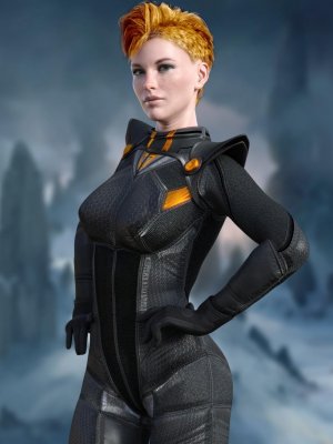 X-Fashion Sci Bodysuit 4 for Genesis 8 Female(s)-