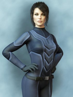 X-Fashion Sci Bodysuit 6 for Genesis 8 Female(s)-
