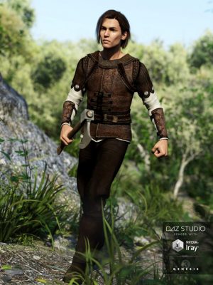 The Huntsman Outfit for Genesis 3 Male(s)-创世纪3男性的猎人服装