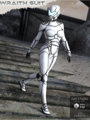 HFS Wraith Suit for Genesis 2 and 3 Female(s)-HFS WRAITH适合创世纪2和3女性