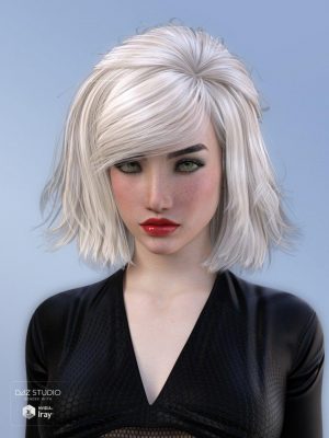 Leora Hair for Genesis 3 Female(s)-Leora头发为创世纪3女性
