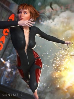 SciFi Bodysuit for Genesis 2 Female(s)-Scifi Bodysuit用于创世纪2雌性