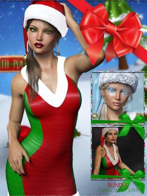 Sexy Christmas Elf Bundle – FWSA Yulia HD and her Finery-性感的圣诞精灵捆绑 –  FWSA YULIA HD和她的善意