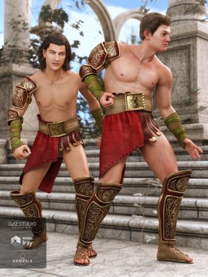 dForce Aries Outfit for Genesis 8 Male(s)-男性装备