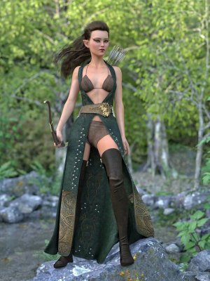 dForce Azahara Outfit for Genesis 8 Female(s)-为女性设计的服装