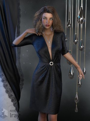 dForce Claire Outfit for Genesis 8 Females-为8女性设计的服装