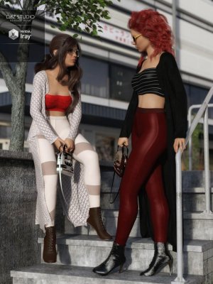 dForce Day Out Outfit Textures-服装纹理