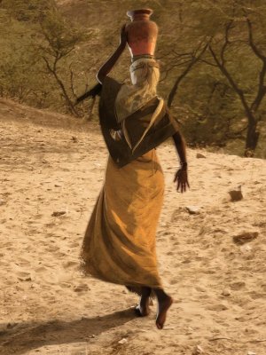dForce Desert Robe Outfit for Genesis 8 Female(s)-沙漠长袍装备创世纪女性