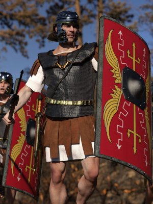 dForce Roman Legion for Genesis 8 Male-部队罗马军团为创世纪男