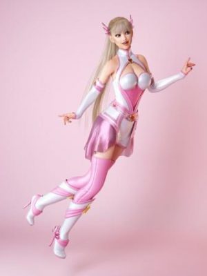 dForce Star Angel Outfit for Genesis 8 Female(s)-Dorce Star Angel Outfit for Genesis 8女性