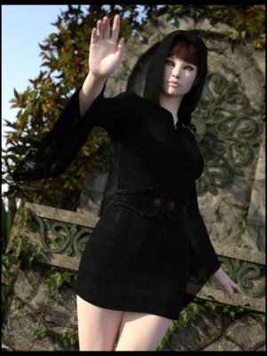 dForce The Latest Witch for Genesis 8 Female-《创世纪》第八章女性的最新女巫
