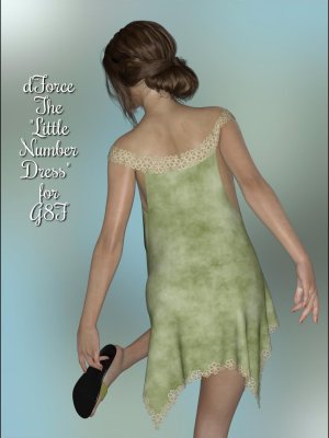 dForce – The Little Number Dress for G8F-–8的小数字连衣裙