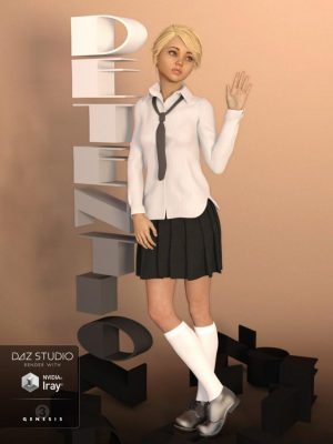 Detention Outfit for Genesis 3 Female(s)-Genesis 3女性的拘留件