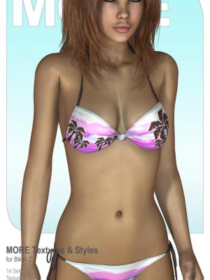 MORE Textures & Styles for Hongyus Bikini 2-更多纹理＆＃038;Hongyus Bikini 2的款式2