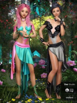 dForce Ethereal Fantasy Outfit Textures-DFORCE Ethereal Fantasy Outfit Textures