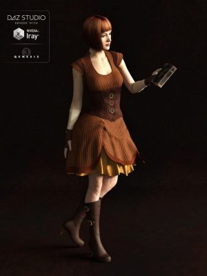 Ernestine Outfit for Genesis 3 Female(s)-Ernestine odfit用于创世纪3女性