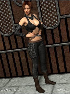 Themis Outfit HD for Genesis 2 Female(s)-Genesis 2女性的Themis Outfit HD