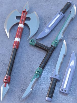 Blade Weapons 3 for Genesis 3 and 8-叶片武器3用于创世纪3和8