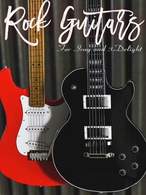 Rock Guitars for Iray and 3Delight-iray岩石吉他和3delight