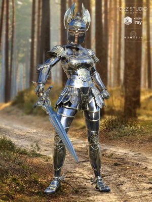 Angel Armor for Genesis 3 Female(s)-Genesis 3女性的Angel Armor（S）