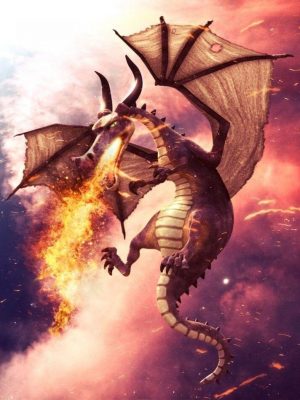 Mythical Dragon for Daz Dragon 3-神话龙为Daz Dragon 3