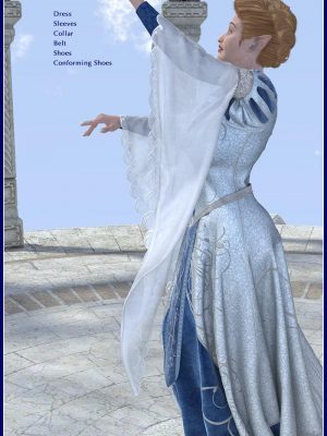 Pre-Raphaelite Gown for Dawn & V4-黎明的预raphaelite礼服＆＃038;v4.