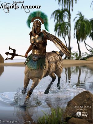 Muelsfell Atlantis Armour for the Centaur 7 Male-Muelsfell atlantis armor为Centaur 7男性