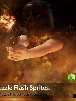 Muzzle Flash Sprites Merchant Resource枪口闪光精灵商人资源-枪口闪光精灵商家资源枪口枪口光精灵商人资源