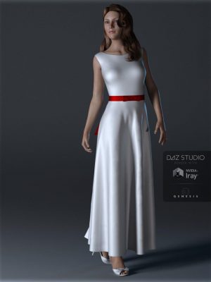 Simple Dresses Genesis 3 Female(s)-简单连衣裙创世纪3雌性