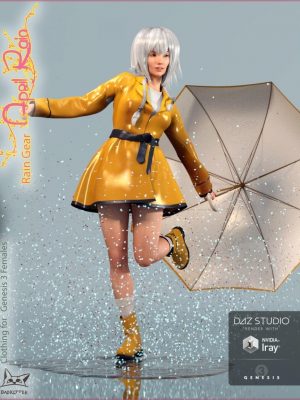 April Rain Gear for Genesis 3 Female(s)-4月雨架为创世纪3女性（S）