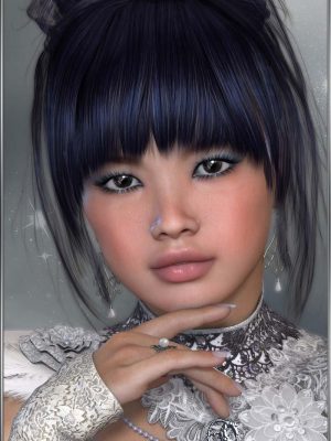 VH Sapphire东方亚洲女性角色-vh蓝宝石东方亚洲女性角色