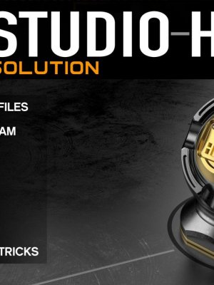 50+ High Quality Studio HDRI Pack-50高品质工作室包