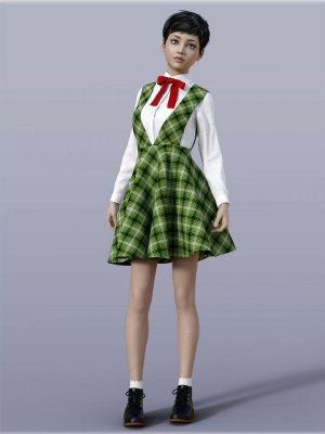 H&C School Uniforms A for Genesis 3 Female(s)校服-H＆M＃038; C学校制服A用于创世纪3女性（S）校服