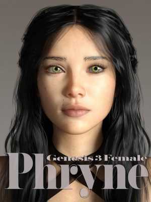 Phryne for Genesis 3 Female东方亚洲女性角色-彭氏适用于创世纪3女性东方亚麻女性角色