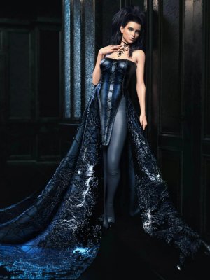 CB Sophia dForce Clothing Set Jewel Texture Expansion-索菲亚服装套装宝石纹理扩展