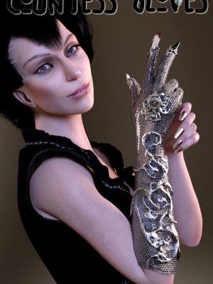 Countess Gloves for Genesis 8 Female-女伯爵手套创世纪8女