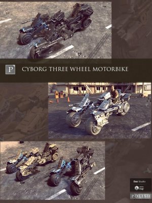 Cyborg Three Wheel Motorbike-赛博格三轮摩托车