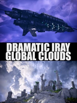 Dramatic Iray Global Clouds-戏剧性的全球云